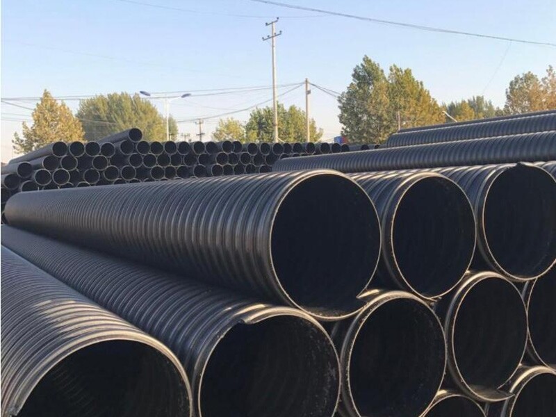 Steel Belt Reinforced Polyethylene (HDPE) Spiral Corrugated Pipe-02