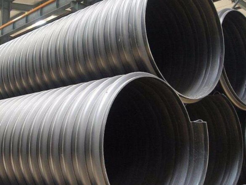 Steel Belt Reinforced Polyethylene (HDPE) Spiral Corrugated Pipe-03