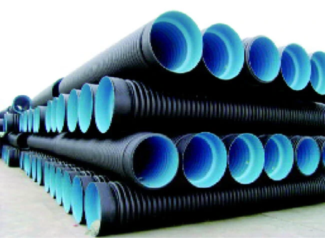 HDPE double-wall corrugated pipe