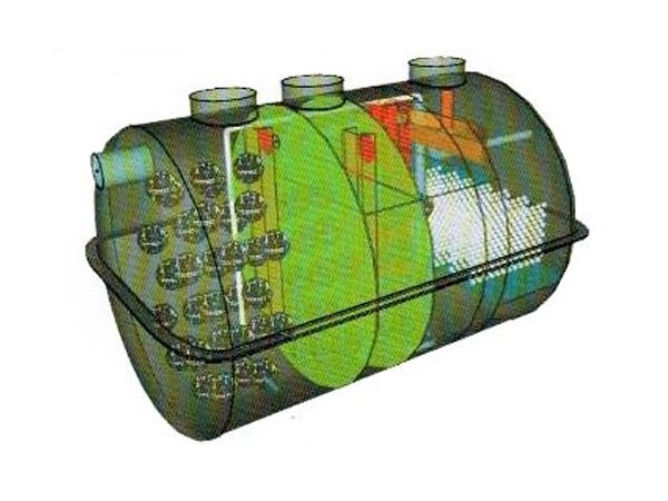 Fully automated integrated johkasou system