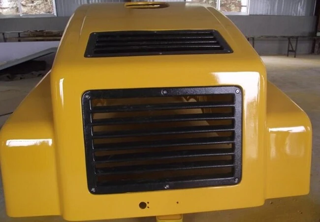 Fiberglass reinforced plastic hood