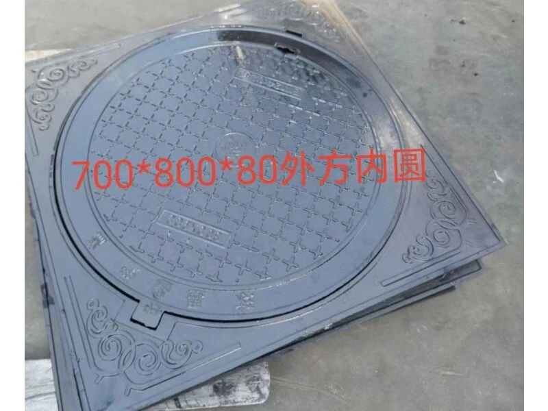 Cast iron manhole cover-01