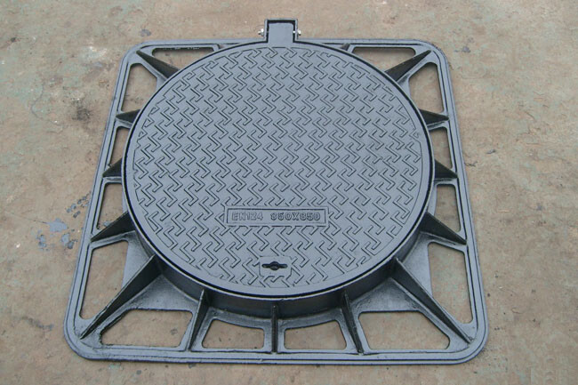 Cast iron manhole cover-07 Cast iron manhole cover-07