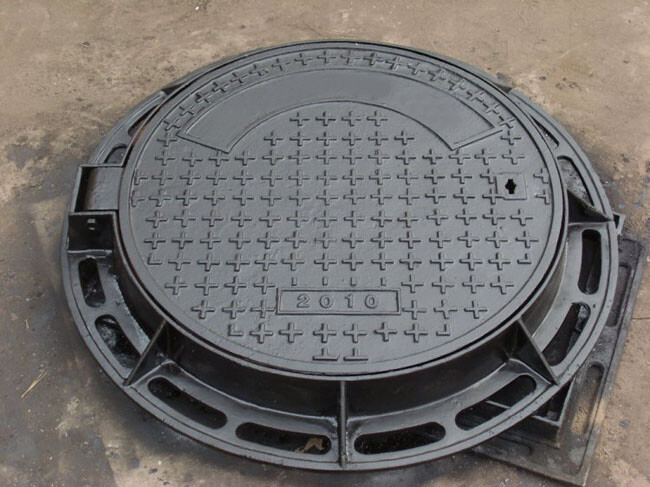Cast iron manhole cover-08 Cast iron manhole cover-08