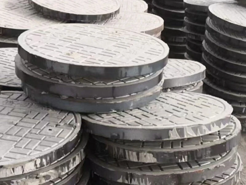 Steel Fiber Manhole Cover-01