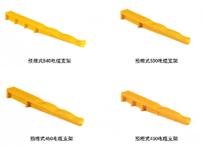 Pre-embedded cable support