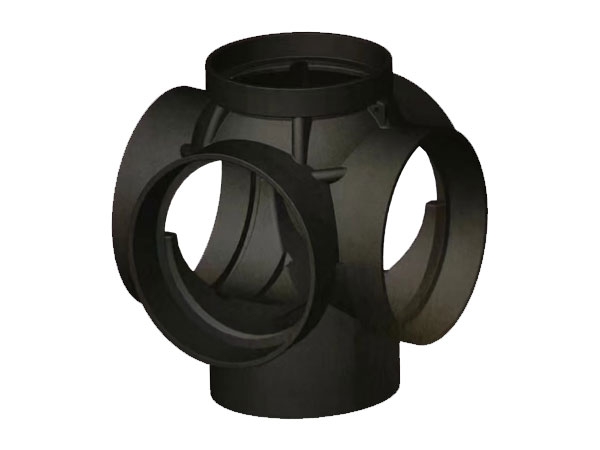 Rainwater Sedimentation Series--Four-way well base