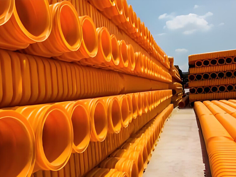 HDPE Plastic Steel Winding Pipe--Properties of Plastic Steel Winding Pipe (HDPE Drainage Pipe)