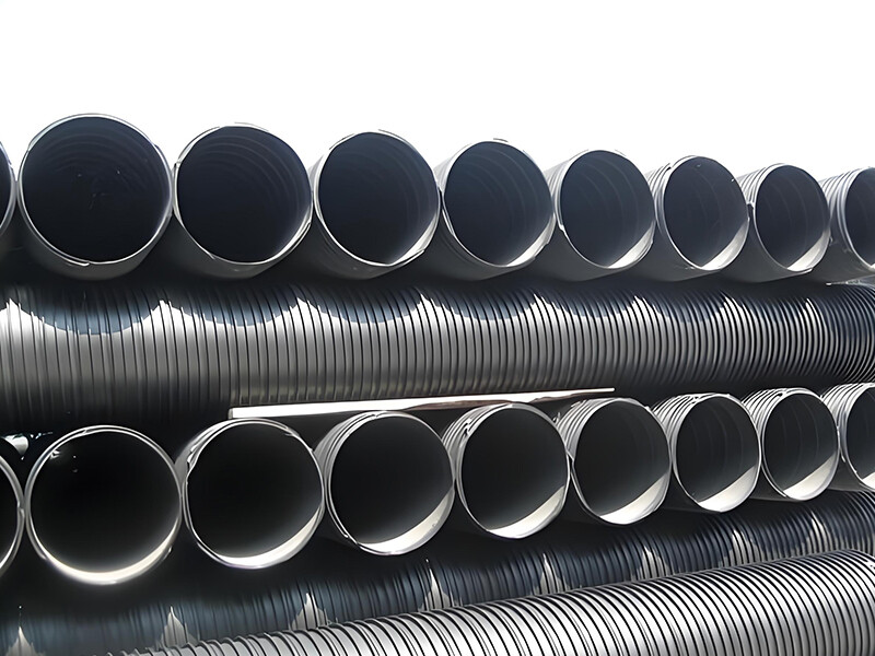 Unique structural performance of plastic steel winding pipe