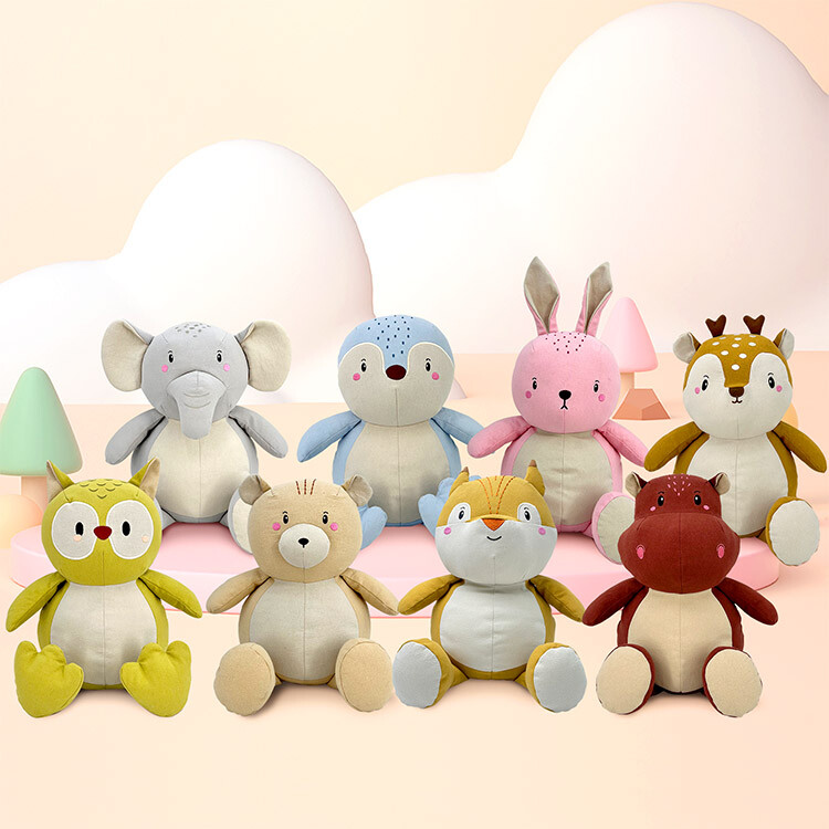 Animal plush toys