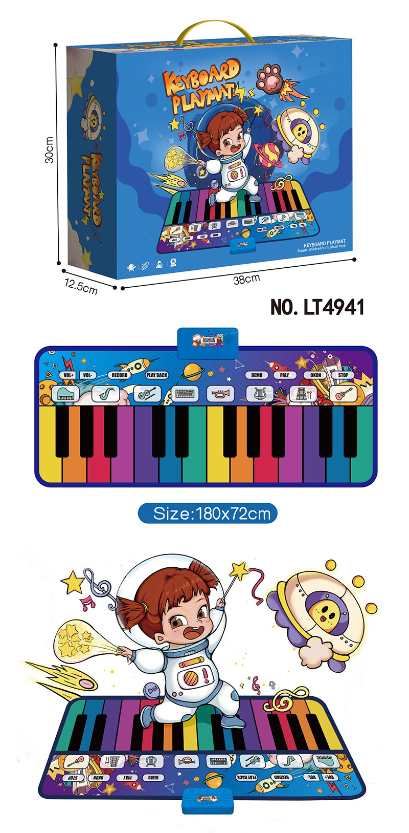 Game mat - fitness blanket