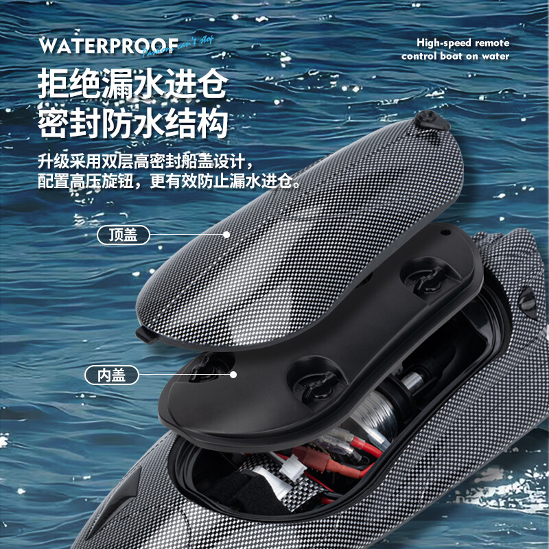 Remote-controlled boat - boat