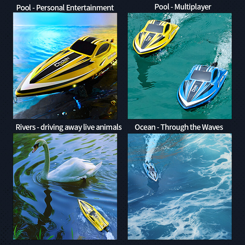 Remote-controlled boat - boat