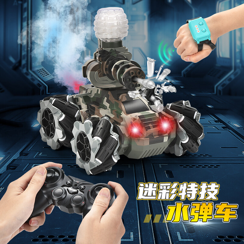 Remote control stunt car