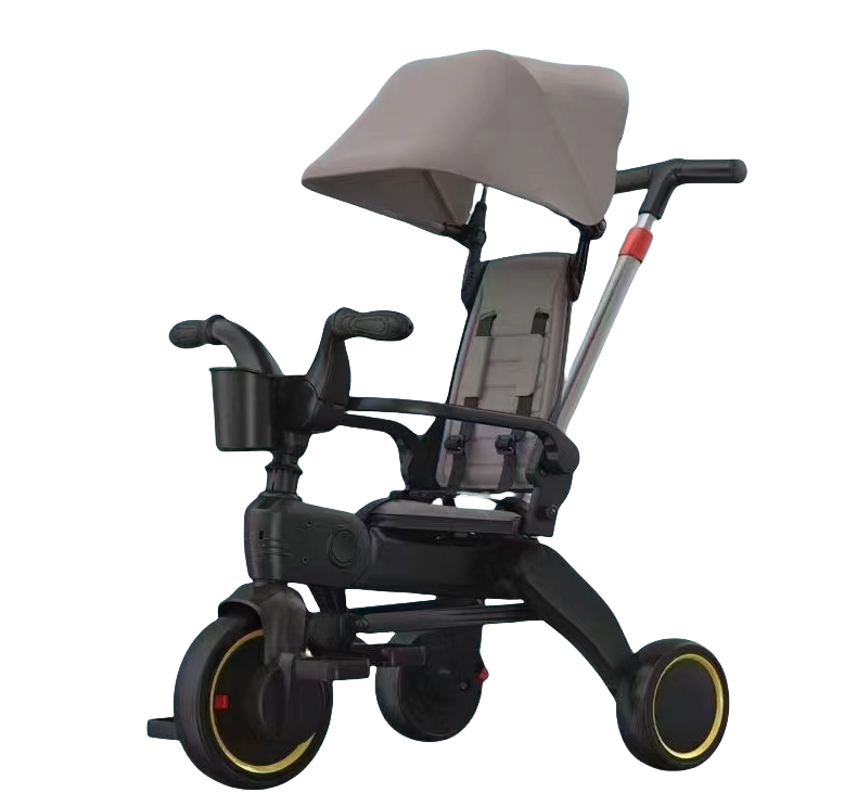 Three wheeled stroller
