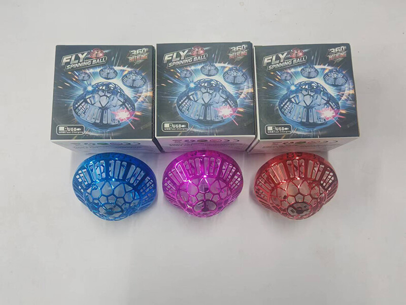 Induction flying ball