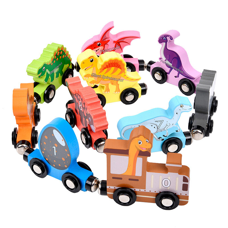 Wooden transportation toys