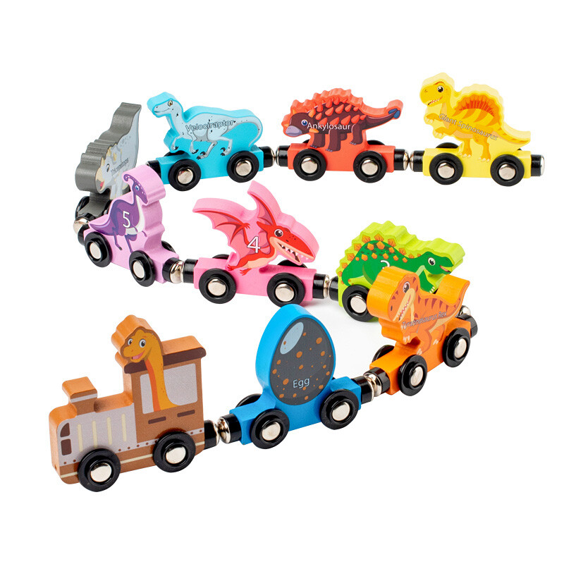 Wooden transportation toys