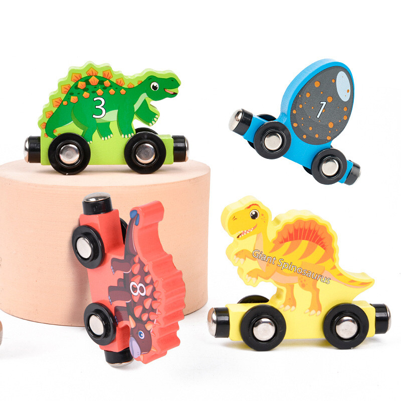 Wooden transportation toys