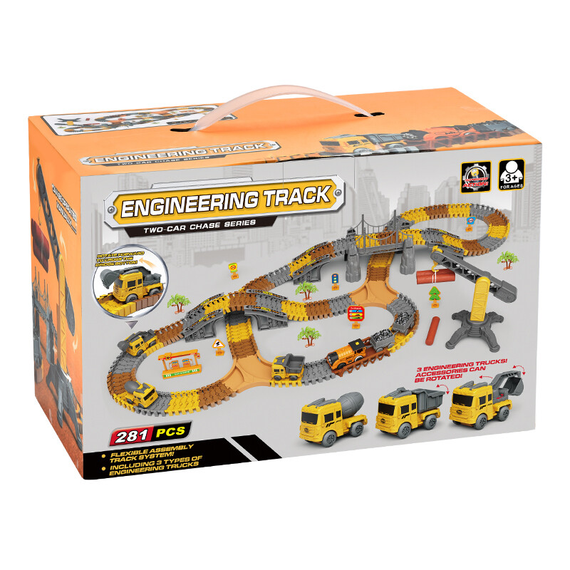 Electric engineering vehicle