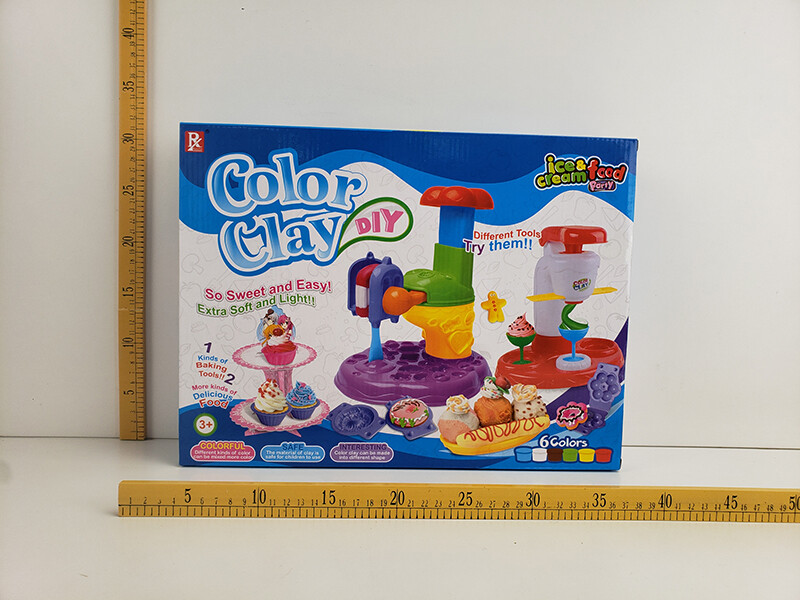 Colored mud and crystal mud