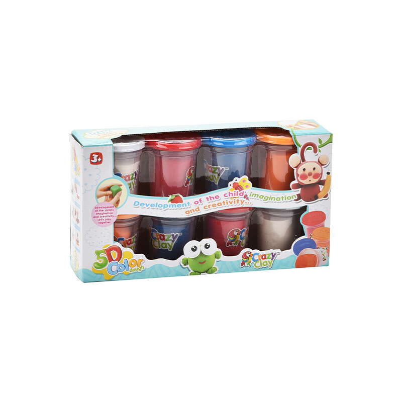 Colored mud and crystal mud