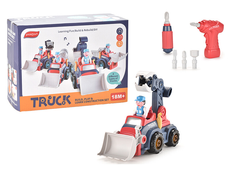 Disassemble and assemble toys