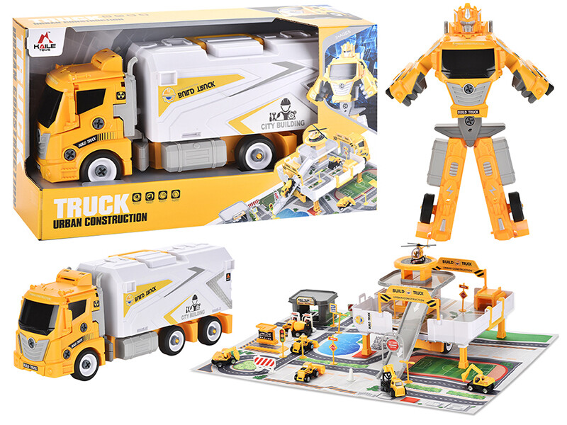 Disassemble and assemble toys