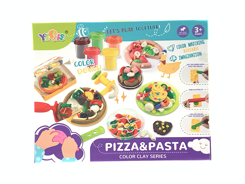  Pizza Colored Clay 4380372