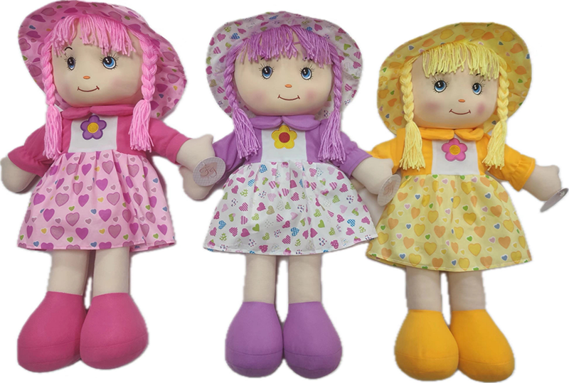 24 inch cloth doll filled with cotton DOLL doll plush DOLL pillow cotton body DOLL 4397073