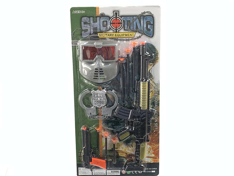 POLICE SET LAUNCH GUN