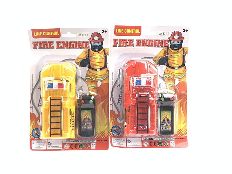 Wire-controlled pad printing fire truck 4439601