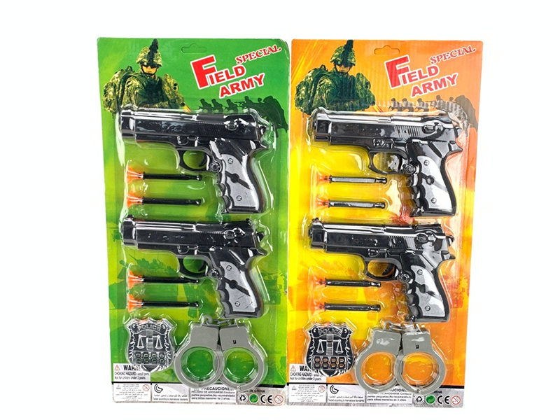 Double guns and police badges 1996920