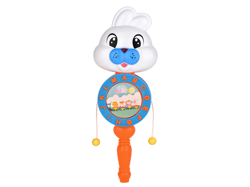 SHAKE BELL DRUM cartoon rabbit whistle 2117702