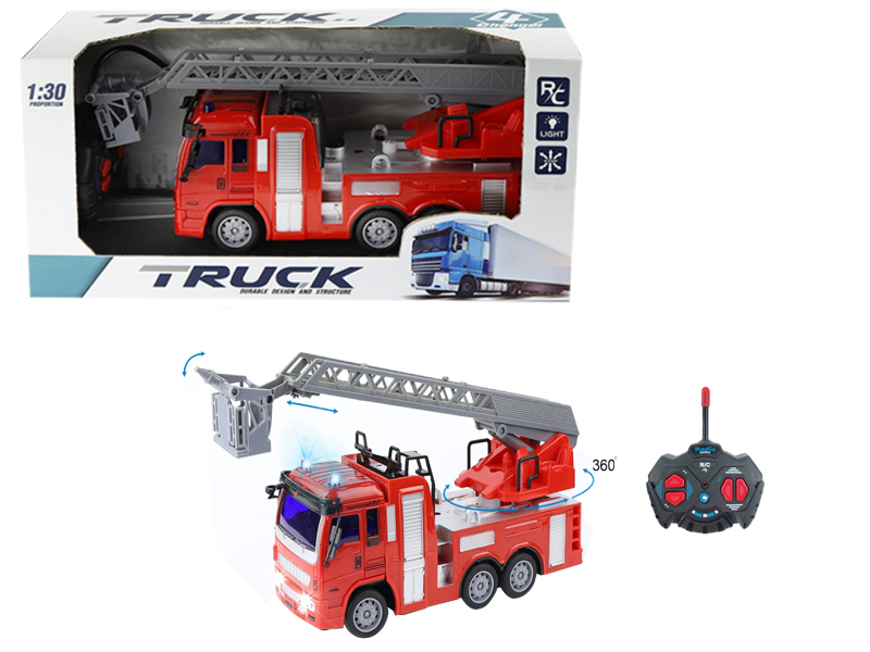 1:30 FULL FUNCTION light ladder fire truck 2288762