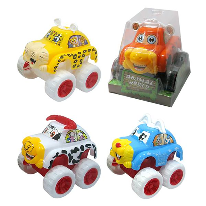 Friction Carton (Monkey, Cow, Rabbit, Leopard) 2293276