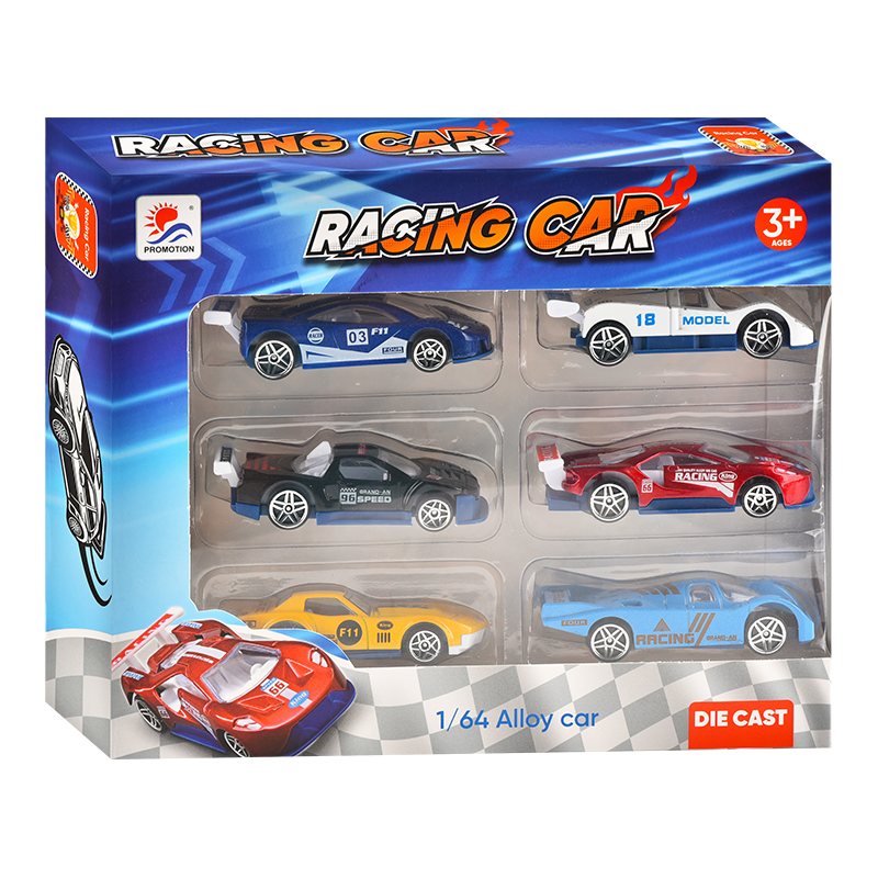 Alloy Racing Window Box (Alloy Car, Simulation Car, Model, Car Model, Sliding Car, DIE CAST CAR) 5006489
