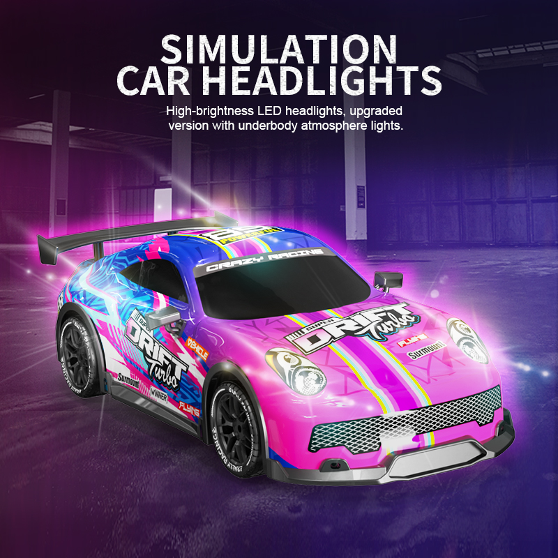 2.4G 1:16 High Speed Drift Car Stunt Car Drift Remote Control Car (High/Low Speed Conversion) 4689204