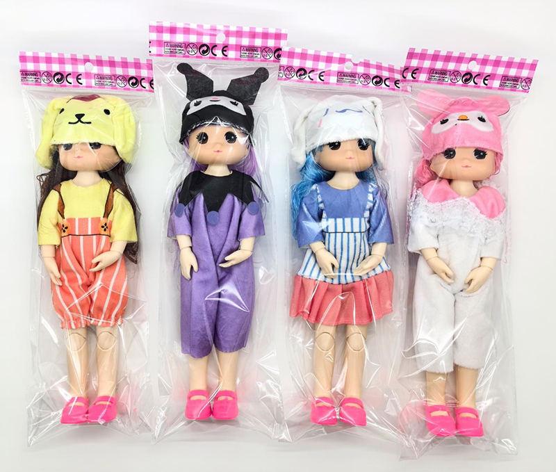 12 INCH Bag Solid Joint Sanrio Kulomi DOLL (4ASSTED) 4592731