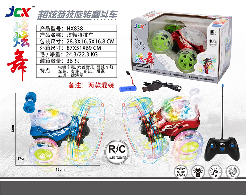 Five-way demonstration electroplating dump truck 4544155