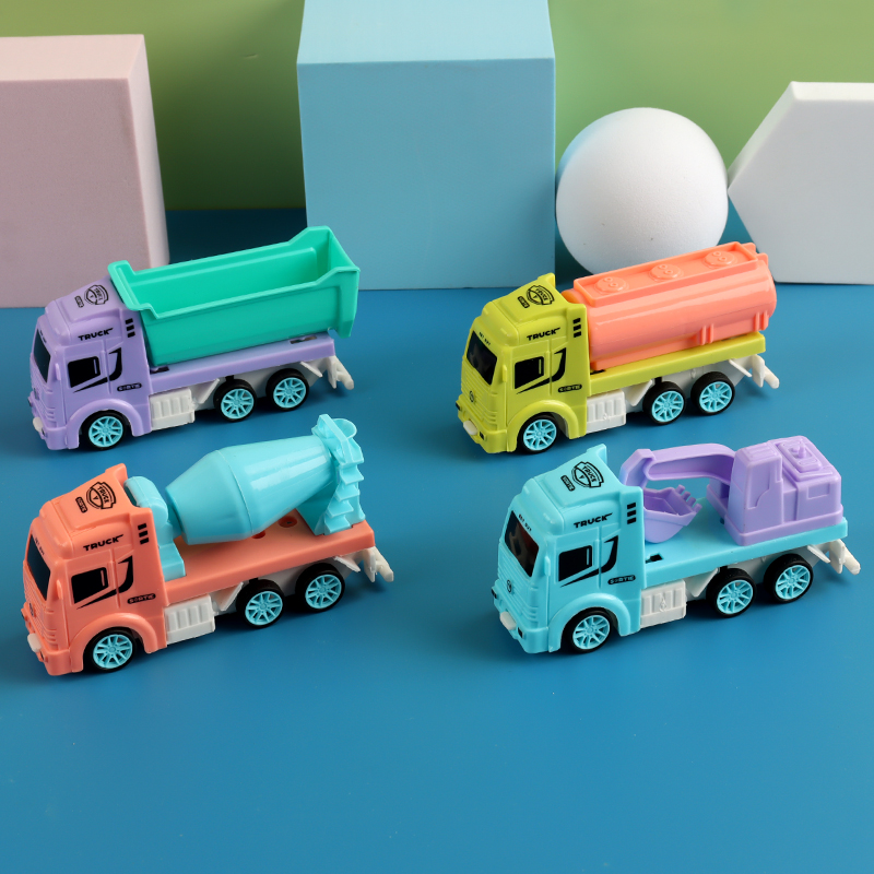 4ASSTED 4 COLOR Pull-Back CHILDREN TRUCK 4719547