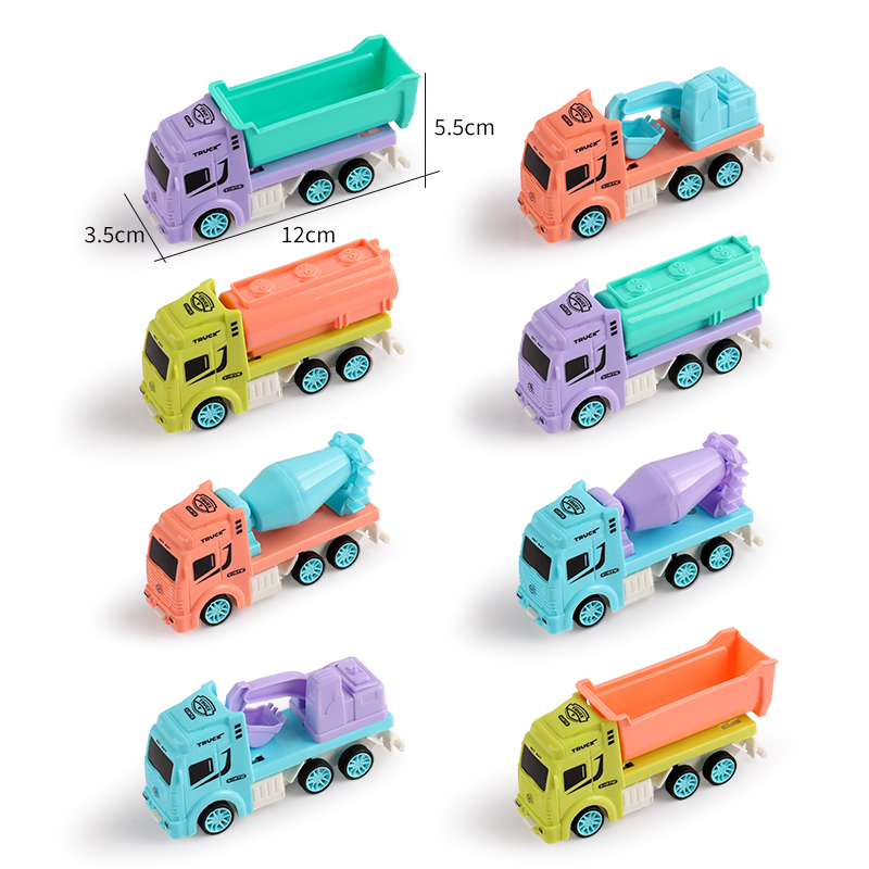 4ASSTED 4 COLOR Pull-Back CHILDREN TRUCK 4719547