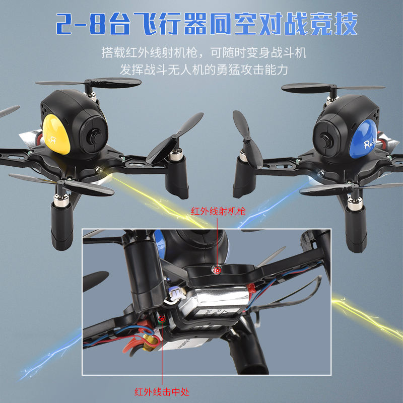 Quadcopter (yellow, blue) 1763218