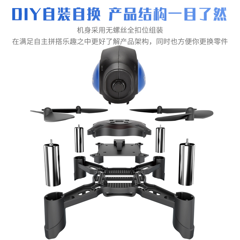 Quadcopter (yellow, blue) 1763218