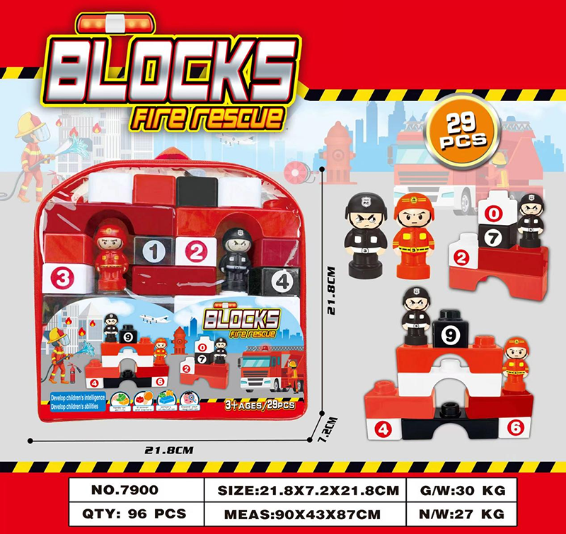 Fire puzzle building blocks 2897506