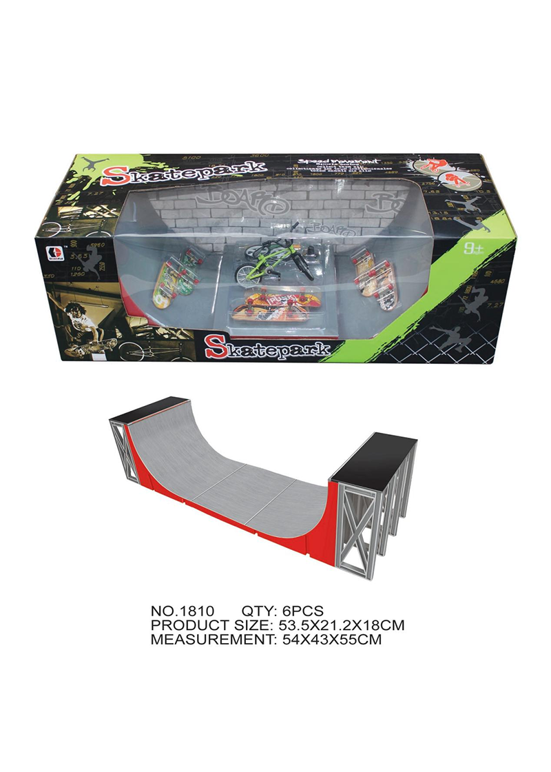 6pcs finger skateboard bicycle skateboard set combination 2063803