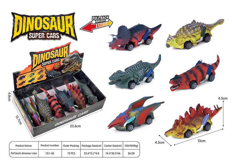 Pull-Back dinosaur racing 2805099