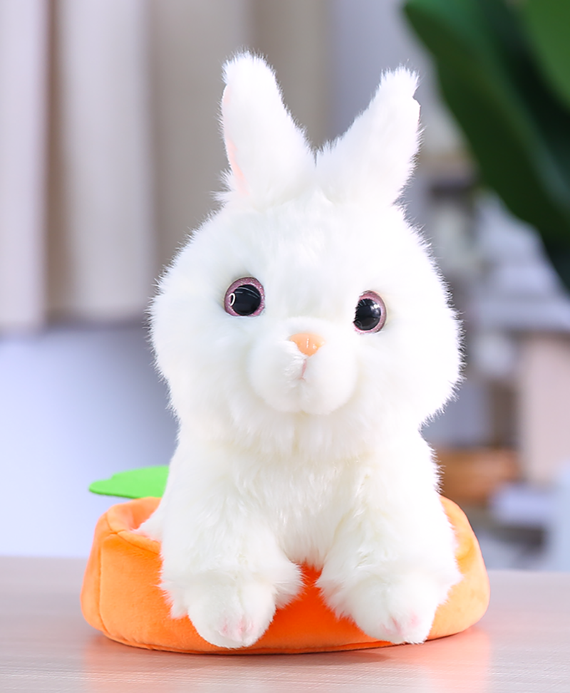 Cute Pet Rabbit+Carrot Nest 21CZ6181