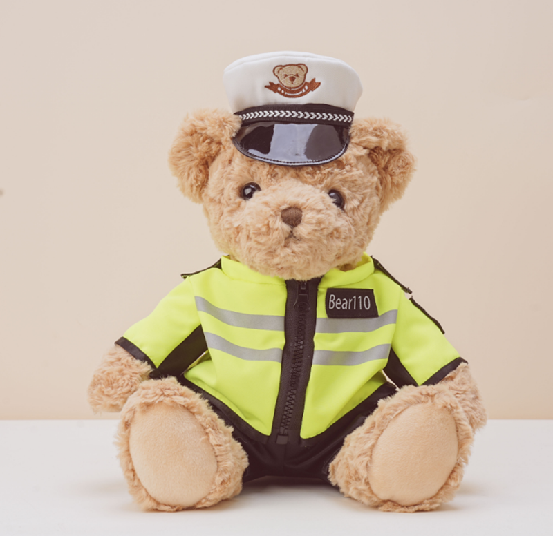 Little Bear Doll - Traffic Police Bear 23CB1672