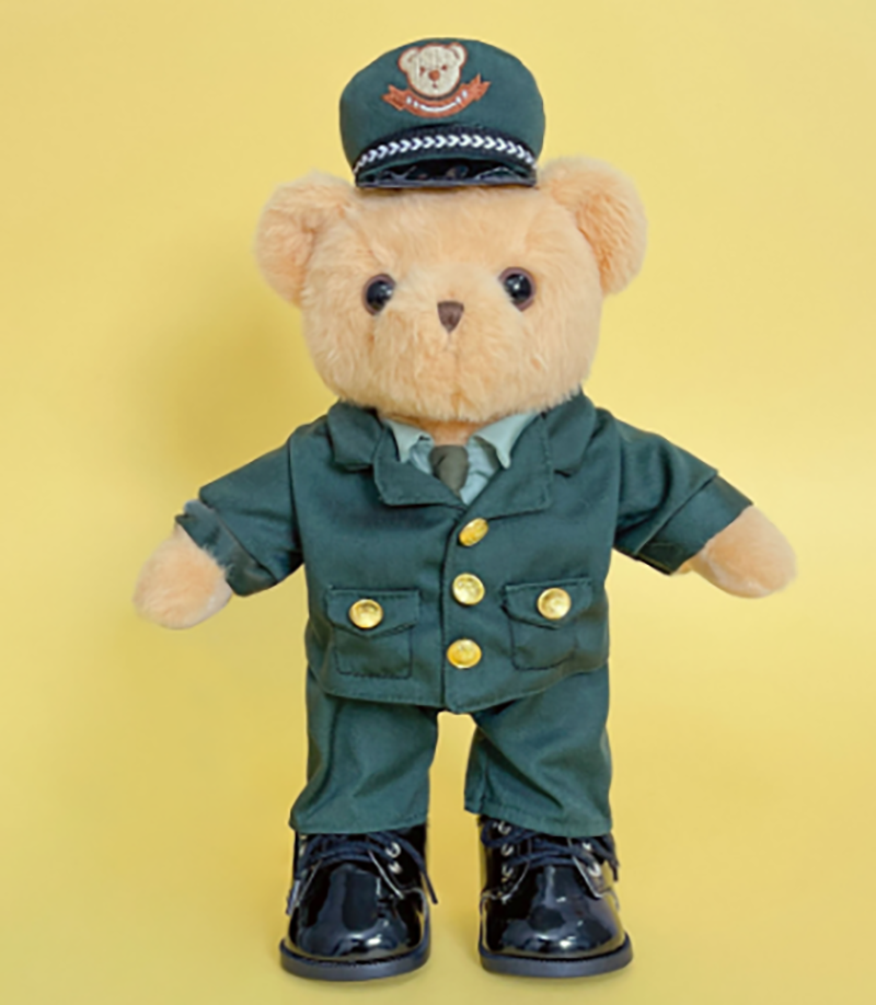 Standing Police Series Police Bear 23CB1737